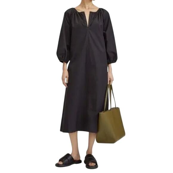 Everlane Raglan Sleeve Poplin Dress Medium NWT - Picture 1 of 9